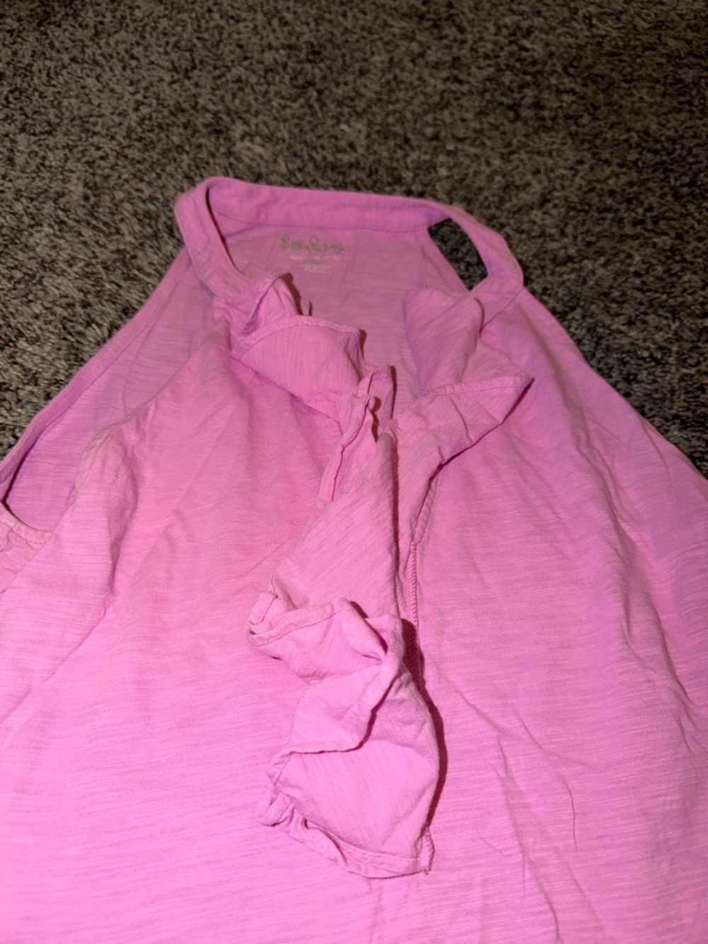Lilly Pulitzer Ruffle Top - Picture 2 of 3